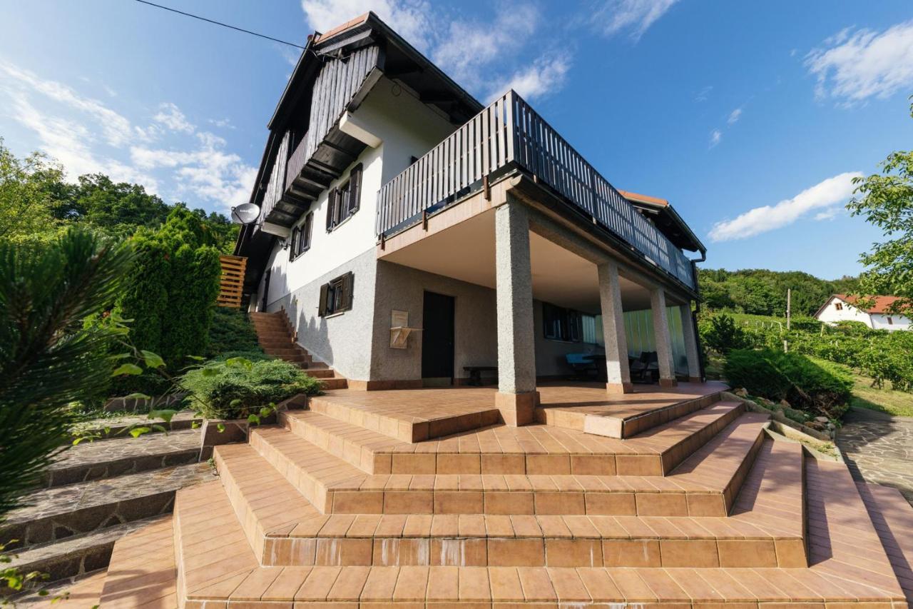 Cosy Hill Home Rucman With A Breathtaking View Zgornja Pohanca Dış mekan fotoğraf